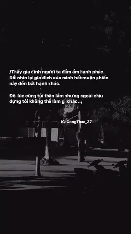 Tủi thân lắm ...#congthuc37