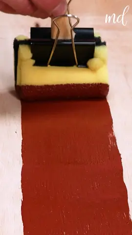 How to easily paint using a dish sponge! #LearnOnTikTok #creative #painting #room #paintinghacks #homehacks #homerenovation #usa #atlanta
