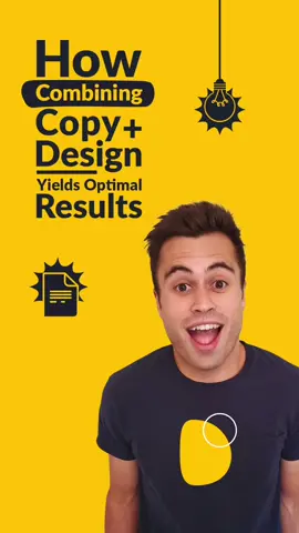 How Combining Copy + Design Yields Optimal Results. #copywriter #copywriting #graphicdesign #creativeproject #procreative #designagency #marketingtips