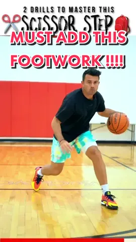 Add this dribble FOOTWORK to your game now, with these two drills! #hoopstudy #trainer #LearnOnTikTok #fypage #basketballtraining
