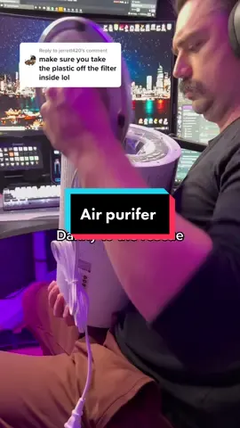 Reply to @jerrett420 @dannybartok #airpurifer #gaming #gamingroom #stream #streaming #twitch #twitchtv #air #play #games