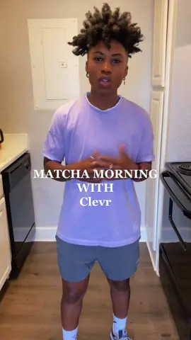 Matcha Lattes with @Clevr Blends link in bio🥰🥰 #matcha #latte #morningroutine #StepandFlex #fypシ