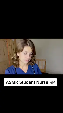 ASMR student nurse medical exam @katherinaasmr #asmr #fyp #asmrdoctorroleplay #asmrmedicalroleplay #softspokenasmr #asmrsleep #asmr_tingles #asmrsounds #asmrfacetouching