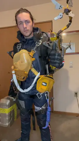 Test fit of all the new gear and electronics #deathstranding #ps5 #happynewyear #arduino #gaming #cosplay