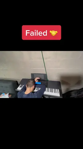 Here a clip I have of me messing up and wanting to quit 👍 #music #paino #instrumental