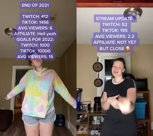 #duet with @ohhappy_kay #smallstreamer #smallstreamersupport #twitchstreamergirl #twitchtok7 #fyp #supportsmallstreamers #gamer #newyears #2022goals