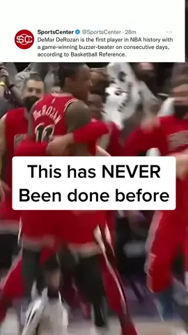 Wow back to back GAME WINNING SHOTS for DeMar!!  One of the best WING players in the world! #basketball #hoopstudy #NBA #chicagobulls