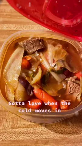 Can’t resist Mamas Caldo!! #caldoderez #mouthwatering #coldfront #soup #fyp #foryoupage