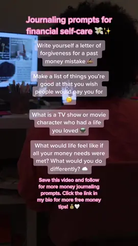 Show some compassion to yourself, love 🤍 #financialselfcare #moneytok #blackgirltiktok