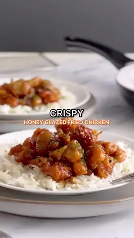 Who else is OBSESSED with Honey glazed fried chicken?! #friedchicken #chicken #food #foodporn #recipes #EasyRecipes #tiktokrecipes #fyp