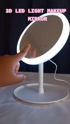 3D LED LIGHT MAKEUP MIRROR👄 #makeup #ledmakeupmirror #lightmirrormakeup #meroshoppingonline #fyp #foryou #getviral #onlineshopping