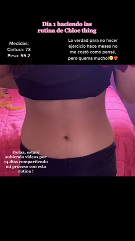 #fypシ #chloetingchallenge #progress #ejercicio #rutina #bodypositivity