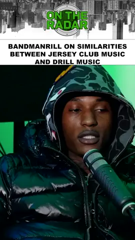 #bandmanrill on the similarities between #drillmusic & #jerseyclub #ontheradarradio