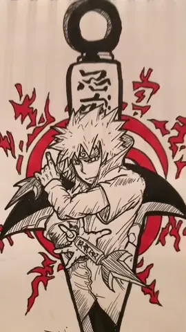 Responder a @ariana.rodriguez54 IDEA DE TATUAJE DE MINATO #naruto #minato #tattoo #drawing #fyp