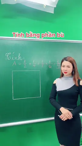 Phương pháp dùng phần bù #títchờhiền #LearnOnTikTok #edutaco #vulaci #math #hoccungtiktok