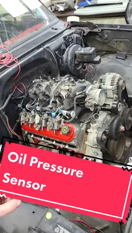 How 1 wire oil pressure sensors work. #ls #oil #tips