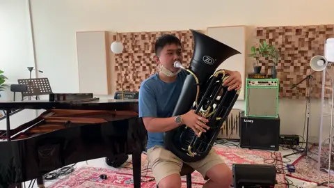 ZO ABS Piston Bb Tuba Play Test #tuba #tubaplayer #black