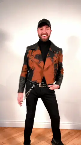 I made a 7000$ jacket for $7 😂 #fyp #DIY #sewing #fashion #style #art #howto #tiktokdiy #thrift