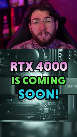 Is RTX 4000 coming sooner than we think? 🤔 #nvidia #gpu #techtok #rtx #gamingpc #pcbuild #technews #pcgaming #graphicscard