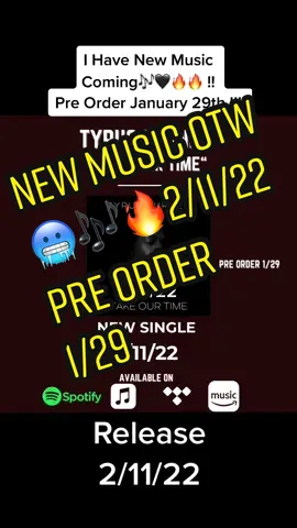 New Music Loading 🔥🔥🔥🎶 Pre Order Jan 29 !!!!!! #foryou #fyp #fyi #foryoupage #explore #exploremore #music #newartist