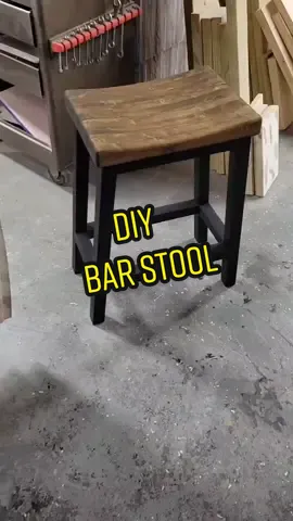 DIY Bar Stool Build! #diywoodwork #diywoodprojects #beginnerwoodworking #woodtok #fypシ #barstool #handmade #woodworking #diywoodprojects #diystool