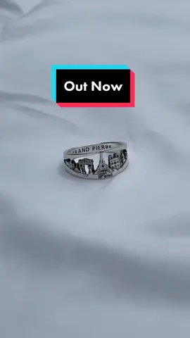 The 3rd skyline ring is HERE! Paris Out Now 🔥💍 L!nk !n B!0 #paris #travel #design