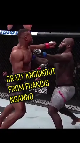 Crazy Knockout From Francis Ngannou #mma #UFC #slowmo #foryou #fy #fyp #foryoupage #viral #fight #sports #crazy #interesting #boxing #xyzbca #fypシ