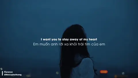 I want you to stay away from my heart #sickenoughtodie #lyrics #trending #fyp