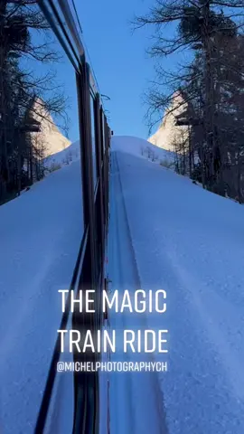 Magic train ride #focusonthegood #zermatt #switzerland #switzerland🇨🇭