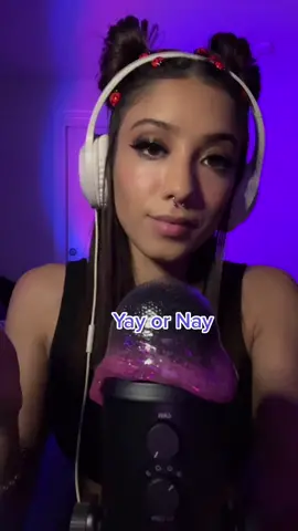 My microphone didn’t like me after this one 😂😅 #asmr #slime