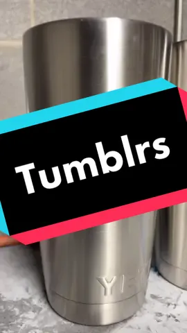 Need a break from em #yeti #cups #tumblr #drink #stainless #metalpolishing #metalpolisher #tiktok #wisconsin #foryourpage  #premierpolishing #foryou
