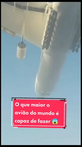 video impressionante do que o maior avião do mundo pode fazer em um pouso com visibilidade baixa 😵 #avioesemusicas #avgeek #antoniv #antonov225