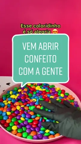 E aí? O que você faria com tanto confeito? Eu botaria no sorvete 🍦 #asmr#unboxing #candy #mercadoce #chocolatelover #chocolate#lojadedoces