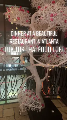 im new to atlanta & im finding great spots! come eat with me #atlantafood #dinner #tuktuk #perfumetiktok #blackgirlluxury #Foodie #traveler #eatgood