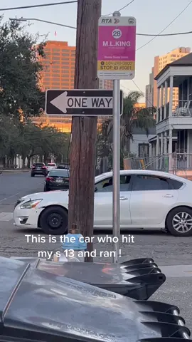 Hit & run reported.. let’s see what the Nola cops can do now. #fyp #hitandrun #carsoftiktok