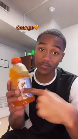 Gatorade line up like that deserves an award🏆. @jaylinreed7 tells us his Top 4 Gatorade flavors. #Sport #Drink #Gatorade