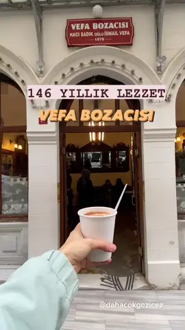 Vefa Bozacısında boza içtiniz mi ? #mekan #vefa #istanbulda #boza #bozacı