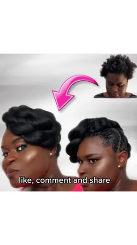 i empower women to wear their natural hair out by teaching free natural hairstyles. follow for more #protectivestyles #4chairstyles #naturalhair