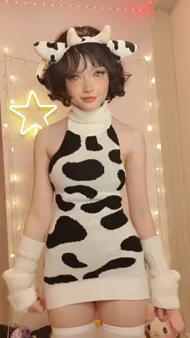 dawg dawg dawg dawg 💀[fake body] #fyp #cow #cosplay #doll #fashion #makeup #kawaii #น้องมิสตี้นางแบบน้อย