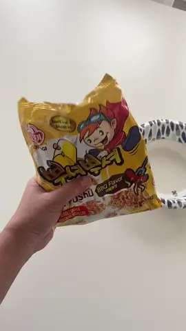 Ppushu ppushu noodle snack time! 😋 #ottogi #noodlesnack #koreansnack #fyp