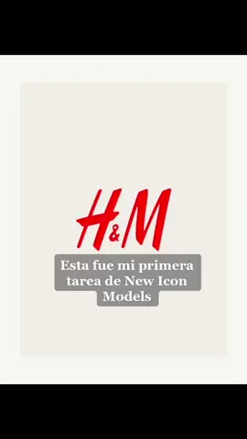 Primera tarea del año… y primera desde que entre 🥴 #models #H&M #lookbook #New #Icon #MX
