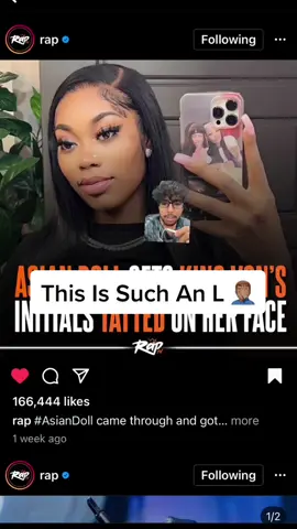 Why lie about that tho? #fyp #fypシ #foryoupage #rap #rapper #raptok #musictok #rapmusic #asiandoll #queenvon #kingvon #fivioforeign