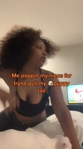 Girl leave her aloneeeee she’s a puppy and needs all her sleep rn