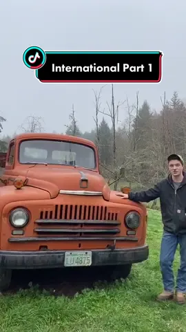 Hopefully we can get this bad boy running. #international #vintagecar #salvage #willitrun #antiquetruck