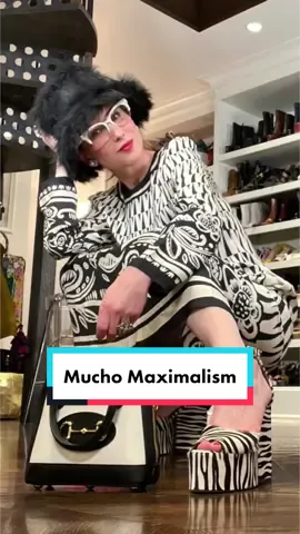 Mucho maximalism is my motto! #thisisaworkofart #workofart #fashiontiktok #fashion #styleinspo #fashioninspo #OOTD #winteroutfit #maximalism