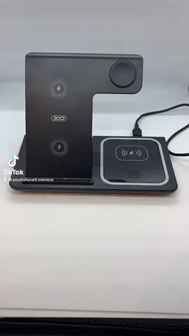 Carregador por indução 3 em 1 😍