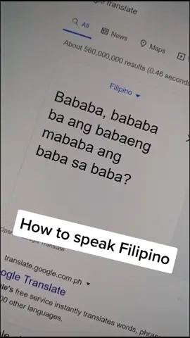 Babababbaba... Can you understand this? 🙄😱#wheninmanila #philippines #filipino #howtospeakfilipino #tagalog #bababa #pinoy #pinay #flip #fil #what