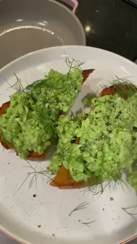 @Baked by Melissa’s green goddess salad on toast! so so goooood #greengoddess