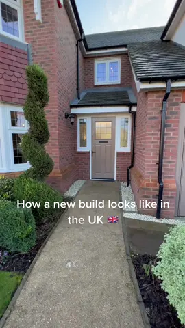How a new build looks like in 🇬🇧 #housetour #realestate #interiordesign #house #fypシ