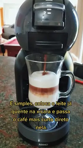 ❤️ Café com leite na Dolce Gusto. Você faz assim??? #melhorcafe #cafe #dolcegusto #cafecomleite